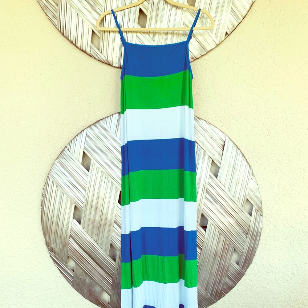 Tommy Bahama Color Block Maxi Dress